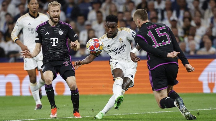 Bayern Munich berjumpa dengan Real Madrid di perempatfinal Liga Champions ini.