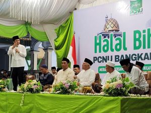 Emil Dardak Dapat Gelar Gus Saat Hadiri Halal Bihalal PCNU Bangkalan