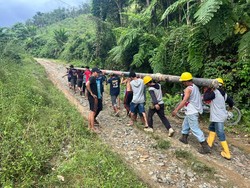 Listrik 2 Desa di Sidrap Padam 6 Hari Imbas Banjir, PLN Benahi