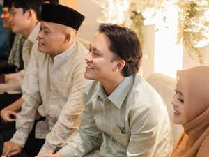 Intip Prosesi Pengajian Rizky Febian Jelang Nikahi Mahalini