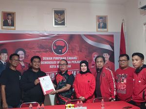 Indira Ambil Formulir Cawalkot Makassar Lewat PDIP, Menyusul Hanura-Demokrat