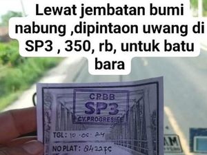 Polisi Selidiki Viral Truk Dipalak Rp 350 Ribu Saat Lintasi Jembatan Lampung Polisi Selidiki Viral Truk Dipalak Rp 350 Ribu Saat Lintasi Jembatan Lampung