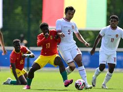 Indonesia Ditumbangkan Guinea, Ini Statistik Pertandingannya