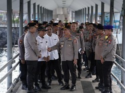 Cek Pelabuhan Ketapang, Kabaharkam Pastikan Polri Siap Amankan WWF ke-10