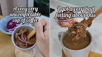 Nyeleneh! Kopi Campur Bawang Bombay dan Ikan Tuna, Mau Cicip?