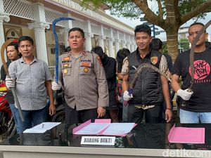 5 Remaja Geng Motor di Jambi Ditangkap Polisi Saat Hendak Tawuran