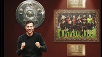 Bayer Neverlusen kini sudah tidak terkalahkan dalam 49 laga di seluruh ajang musim ini. Sebuah rekor baru. Foto: dok. Internet/X (Twitter)
