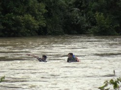 Cerita Petani Terseret Arus Berhasil Selamat Usai Bertahan di Pelepah Sawit