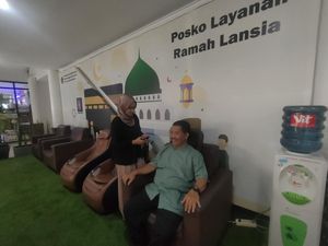 Asrama Haji Bekasi Tambah Kursi Pijat Jelang Kedatangan Jemaah