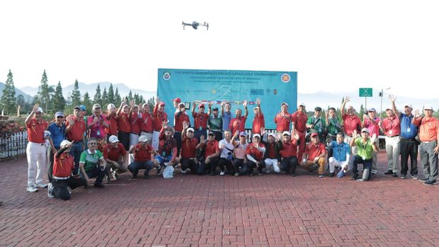 Turnamen golf CASGA yang digelar di Jatinangor dan Parahyangan Golf, Jawa Barat pada 7-8 Mei 2024.