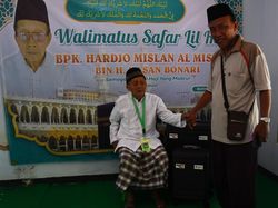 Hardjo Mislan Calon Haji Tertua Berusia 110 Tahun