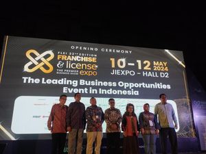 Majukan UMKM, Pameran Waralaba Digelar di Jakarta