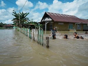 Banjir di Konawe Utara, 1.983 Orang Terdampak, 328 Hektar Lahan Terendam Banjir di Konawe Utara, 1.983 Orang Terdampak, 328 Hektar Lahan Terendam
