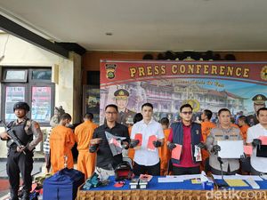 Polisi Sikat 15 Pencuri di Gianyar Polisi Sikat 15 Pencuri di Gianyar