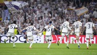 Real Madrid jalani 25 laga dari seluruh kompetisi di Santiago Bernabeu musim 2024/2024. Madrid nggak pernah kalah di kandangnya sendiri! (AP)