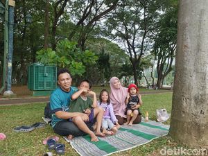 Cerita Imam Ajak Keluarga Rekreasi ke Monas: Cari Ruang Terbuka Hijau