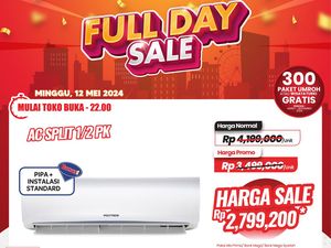 Hawa Panas Ekstrem Butuh AC Split 1/2 PK Diskon di Transmart Hawa Panas Ekstrem Butuh AC Split 1/2 PK Diskon di Transmart