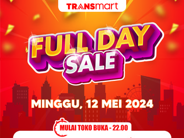 Serbu! Hari Ini Transmart Full Day Sale Datang Lagi, Banjir Diskon 50% + 20%