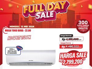 Cuaca Panas, Yuk Beli AC Baru di Transmart Full Day Sale! Diskon Rp 1,3 Juta