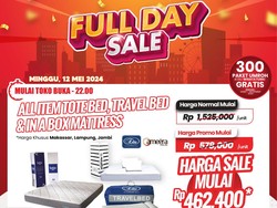 Spring Bed Empuk Diskon hingga Rp 1 Juta Cuma di Transmart Full Day Sale
