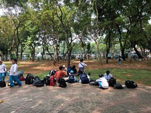 Long Weekend, Monas Ramai Dikunjungi  Warga Luar Jakarta