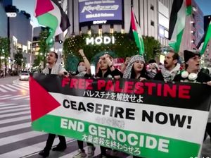 Viral Turis Israel Ngamuk ke Pendemo Pro Palestina di Jepang, Dihujat Netizen