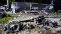 Foto Lengkap TKP hingga Evakuasi Kecelakaan Maut Bus di Subang