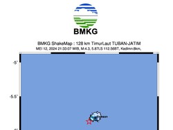 Penjelasan BMKG soal Penyebab Gempa Tuban M 4,3
