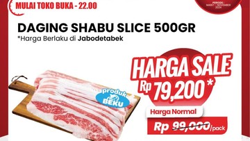 Merapat ke Transmart Full Day Sale! Aneka Daging Diskon Nggak Kira-kira