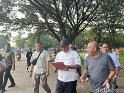 Pj Gubernur Sulsel Kembali Tinjau Lokasi Stadion di GOR Sudiang Makassar