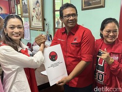 Putri Aria Bima Daftar Calon Wakil Wali Kota Solo Lewat PDIP