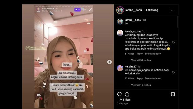 Ria Ricis ungkap ingin operasi plastik