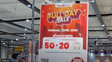 Belanja Sabun-Susu Banyak Diskonnya di Transmart Full Day Sale!