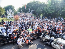 300 Motor Harley-Davidson Touring Bersama, Diganjar Rekor MURI