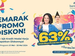 Sambut HUT Ke-63, bank bjb Hadirkan Program Semarak Promo Diskon 63%
