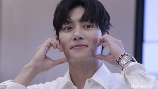 Momen ala Hollywood Walk of Fame Ji Chang Wook di Jakarta