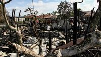 Kawasan Padat Penduduk di Palangka Raya Terbakar, 11 Rumah Hangus