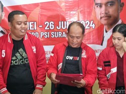 Dapat Surat Tugas PSI, Eri-Bayu Airlangga Bakal Duet di Pilwali Surabaya?