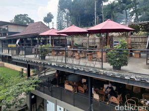 Kafe Koneng: Fasadnya Modern, Konsepnya Jadul, dan Ada Mini Zoo Kafe Koneng: Fasadnya Modern, Konsepnya Jadul, dan Ada Mini Zoo