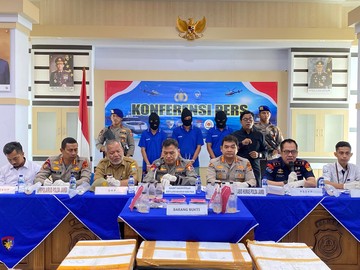 KKP-Polri Gagalkan Penyelundupan 125 Ribu Benih Bening Lobster di Jambi