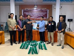 Bustan-Untung Daftar Pilkada Pinrang Jalur Independen, Setor 26.066 Dukungan