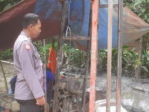 Polisi Bangun Sumur Dalam Atasi Kekeringan Tahunan Warga Ponorogo