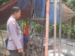 Polisi Bangun Sumur Dalam Atasi Kekeringan Tahunan Warga Ponorogo