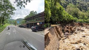 Potret Sebelum dan Sesudah Lembah Anai Diterjang Banjir Bandang