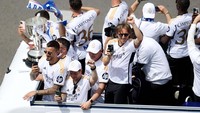 Los Blancos, julukan Real Madrid, memperpanjang rekor sebagai tim tersukses di LaLiga dengan catatan 36 trofi.