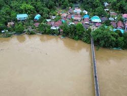 Banjir Rendam 5 Kecamatan di Mahakam Ulu Imbas Curah Hujan Tinggi