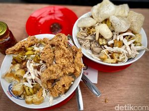 Bubur Ayam Topping Kulit Crispy yang Sedap Sejak 1990 Ada di Barito! Bubur Ayam Topping Kulit Crispy yang Sedap Sejak 1990 Ada di Barito!