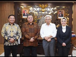 Beredar Foto Matahati Temui Airlangga Hartarto, Ini Kata DPD Golkar Sumsel