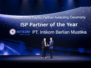 Intikom Dapat Penghargaan Tingkat Asia Pasifik dari Huawei Intikom Dapat Penghargaan Tingkat Asia Pasifik dari Huawei