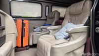Mengintip Interior Mewah Mobil Mercy Sprinter SYL yang Disita KPK